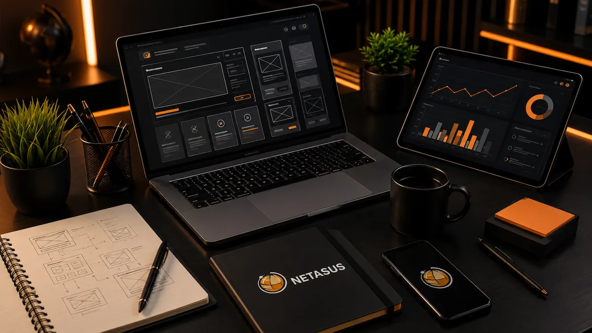 Netasus web tasarım ve dijital pazarlama proje süreci