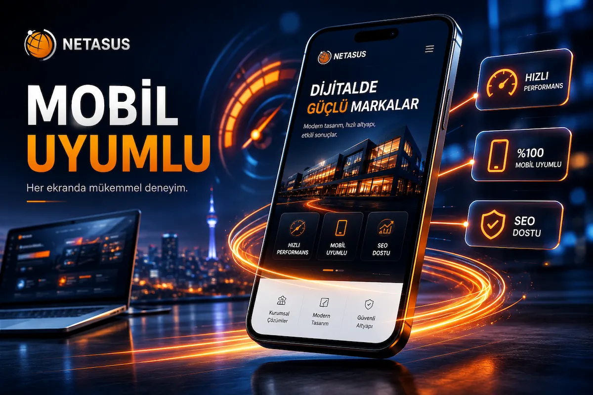 Mobil uyumlu hızlı Ankara web tasarım hizmeti