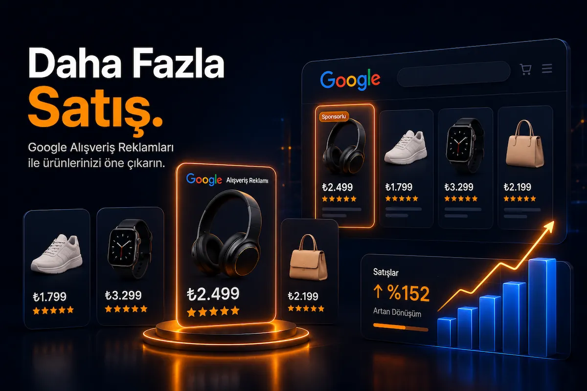 Google Alışveriş Reklamları daha fazla satış