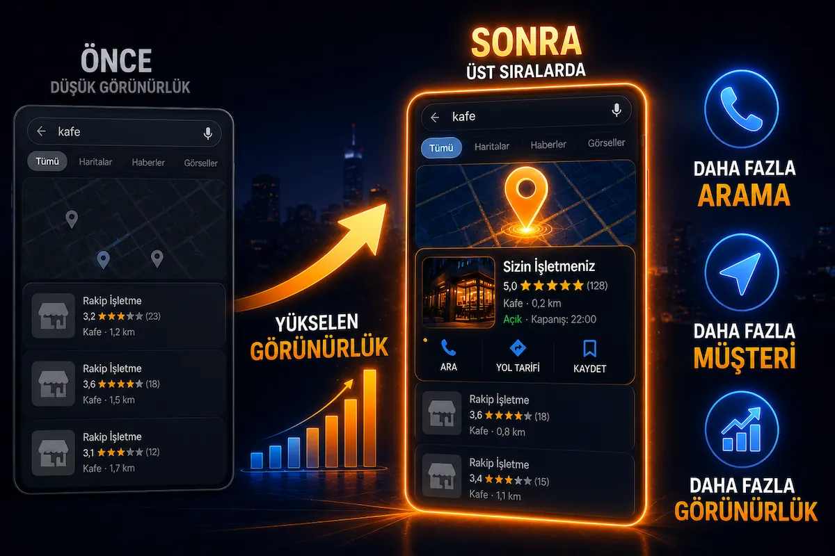 Neden Google Harita Optimizasyonu almalısınız