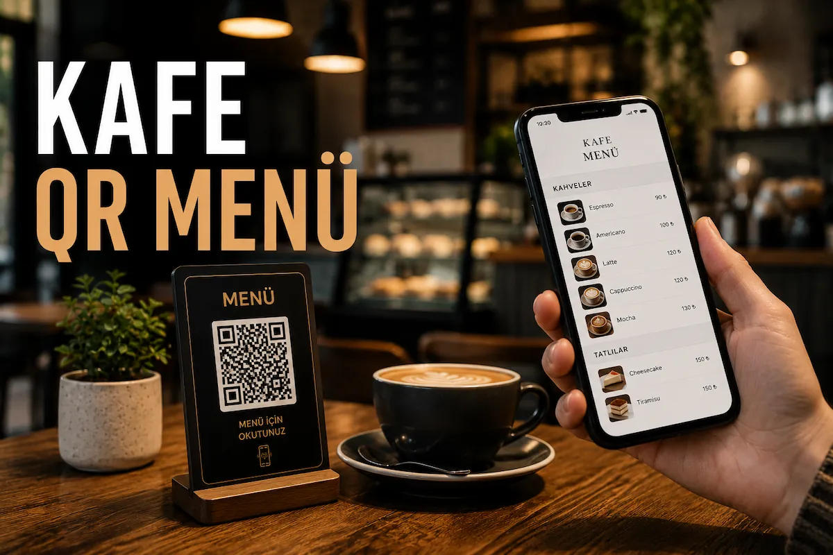Kafe QR Menü tasarımı