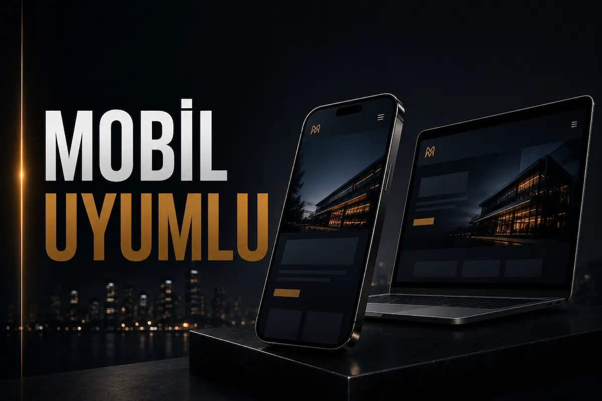 Mobil uyumlu kurumsal web sitesi tasarımı