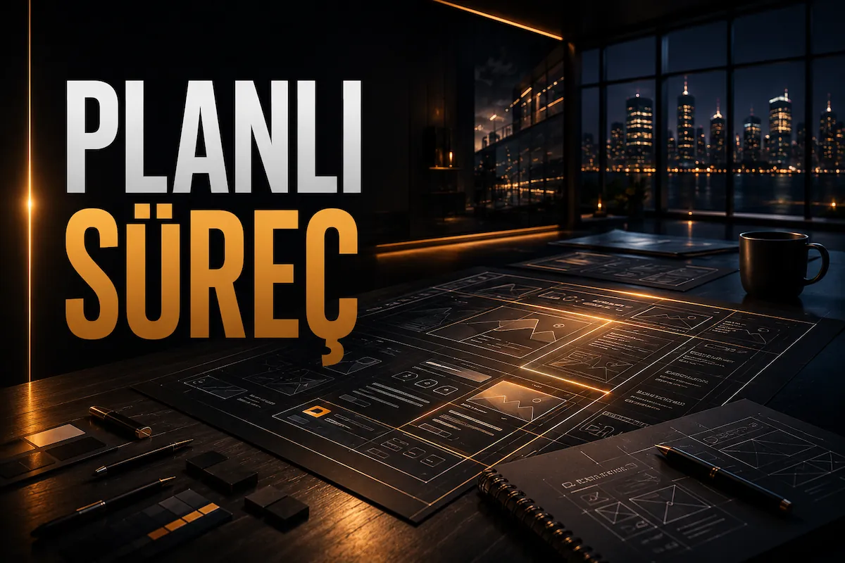 Kurumsal web sitesi planlı süreç tasarım geliştirme