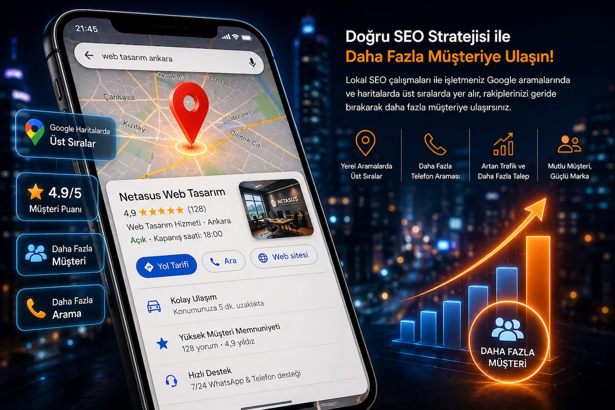 Neden lokal SEO hizmeti almalısınız Google Harita sonucu