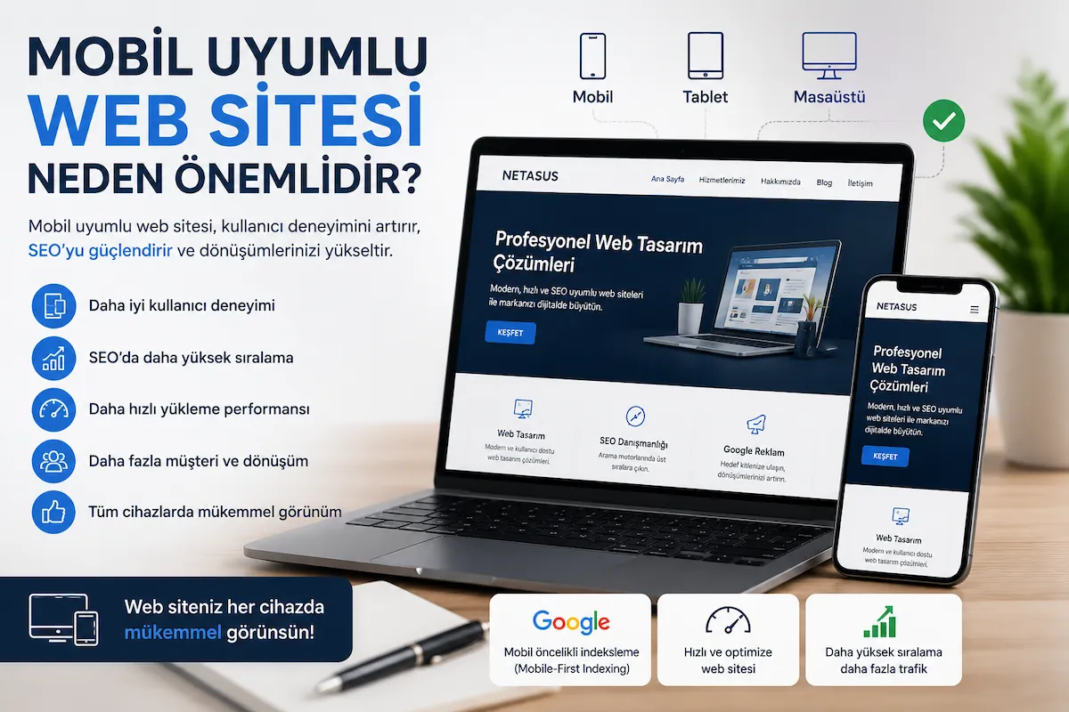 Mobil Uyumlu Web Sitesi Neden Önemlidir?