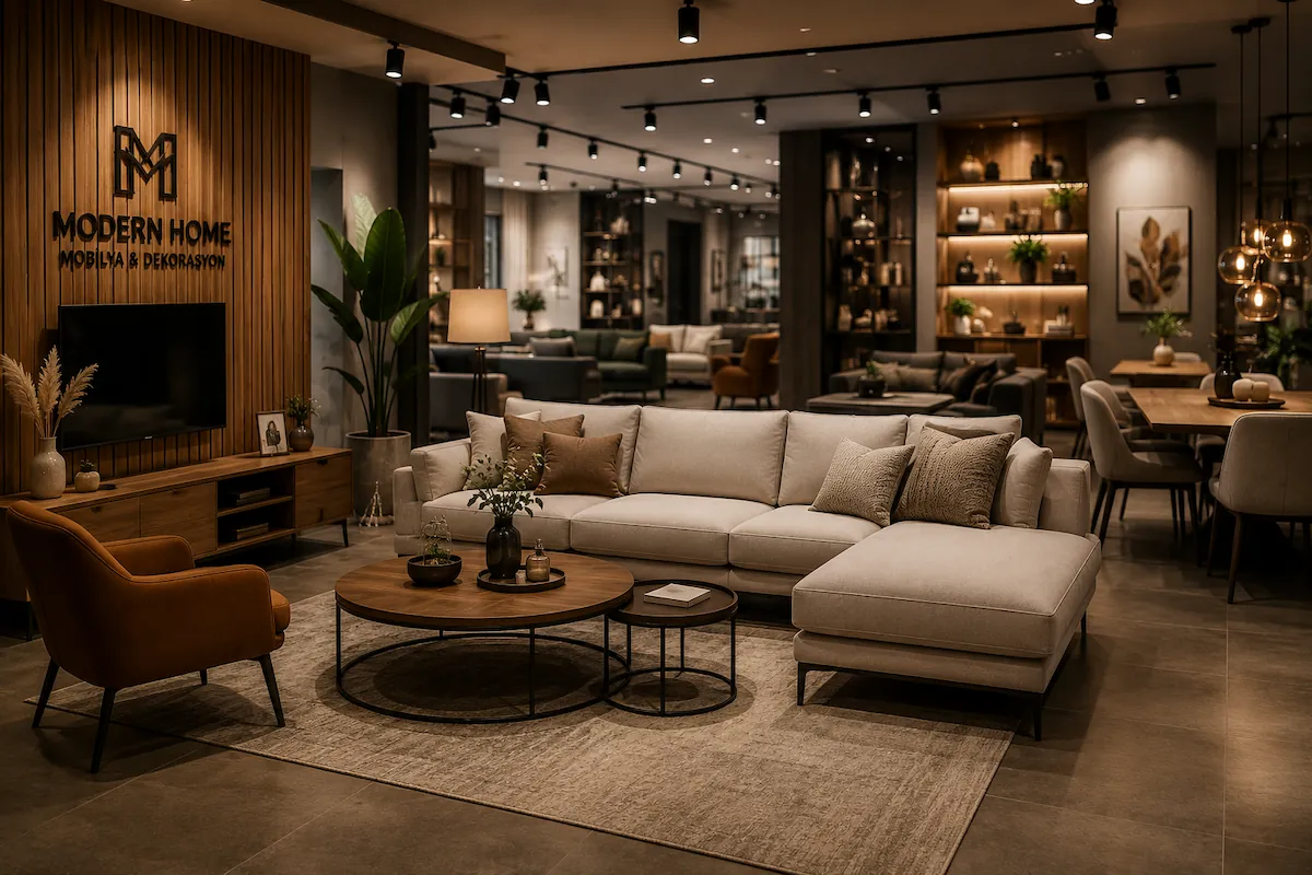 Modern mobilya showroomu