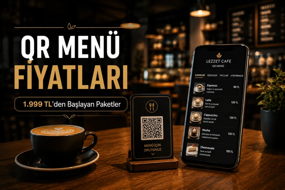 QR Menü Fiyatları ve dijital menü paketleri