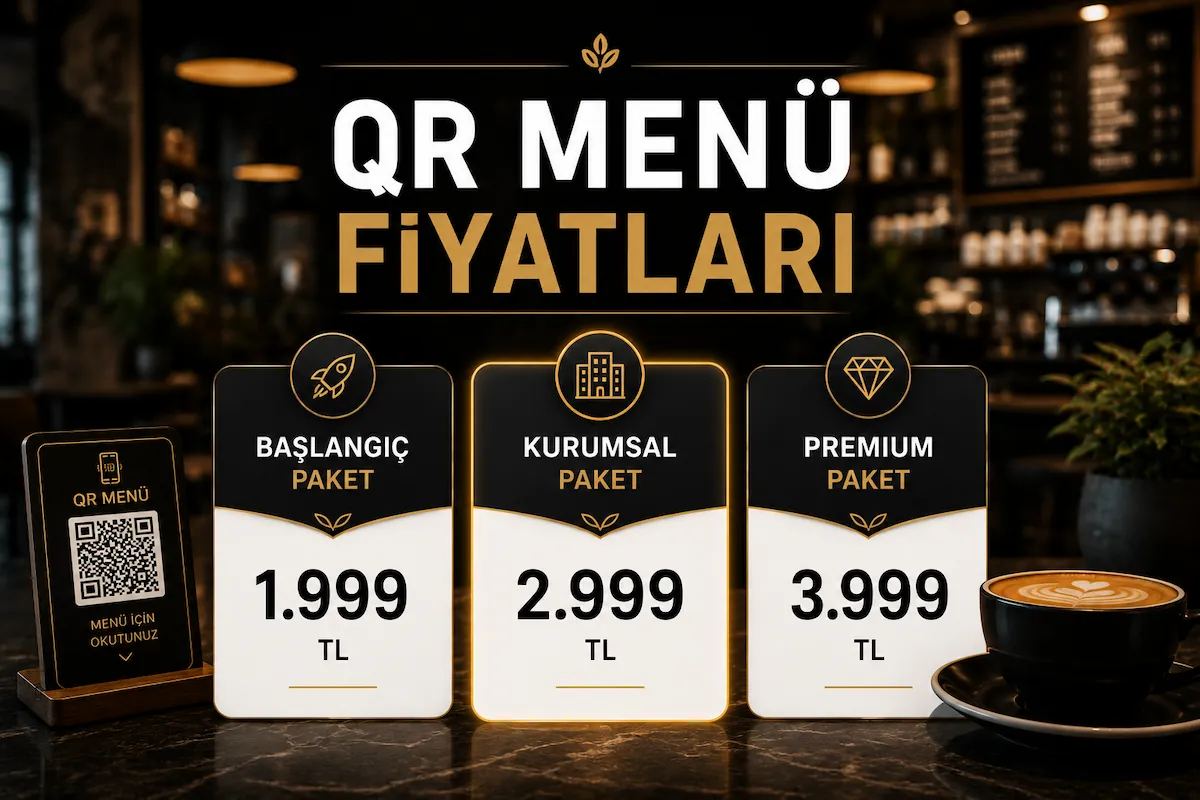 QR Menü paketleri ve fiyat seçenekleri