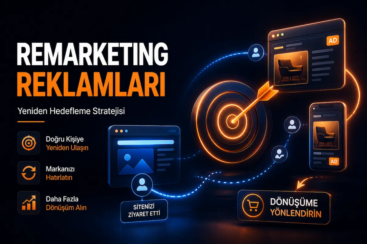 Remarketing reklamları yeniden hedefleme stratejisi