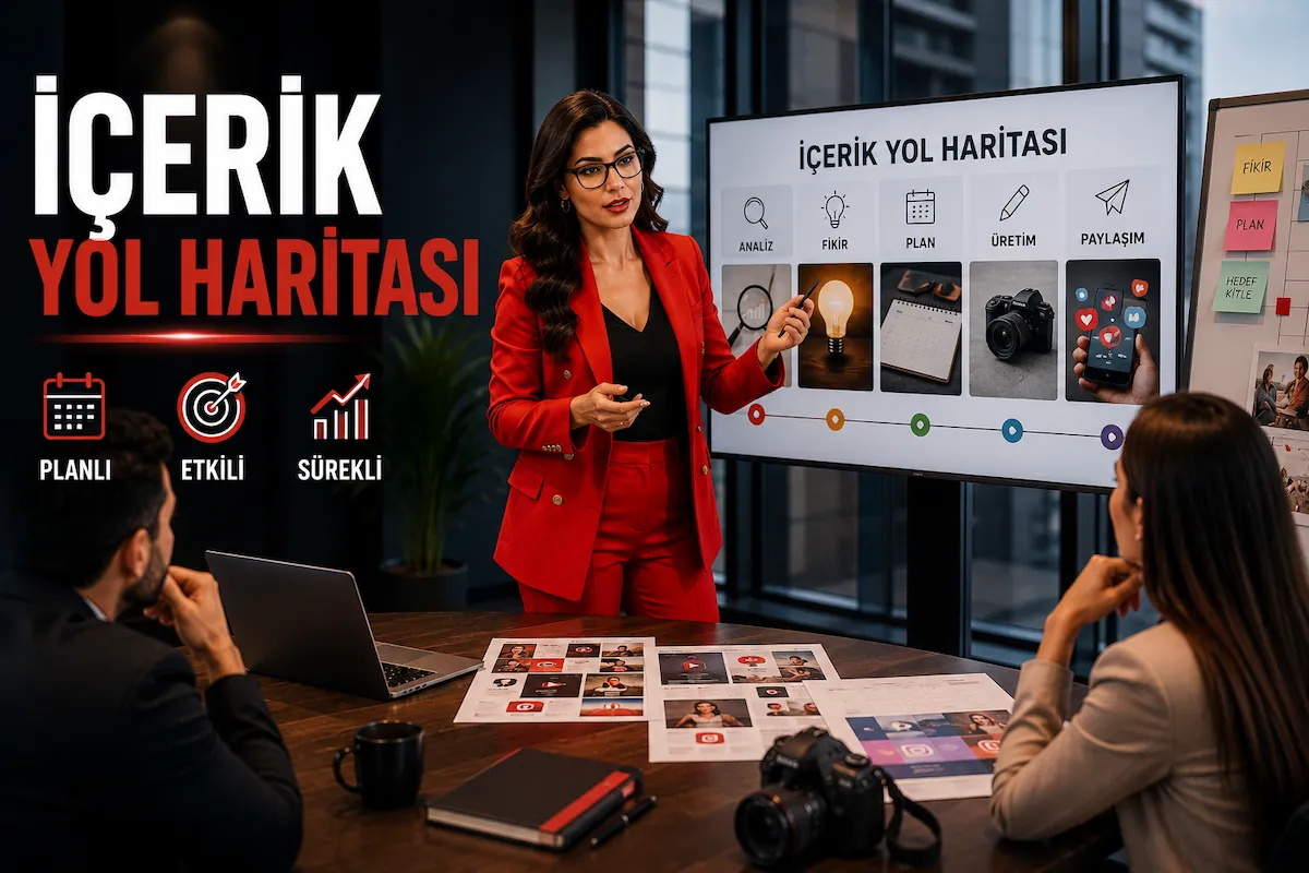 Sosyal medya içerik yol haritası