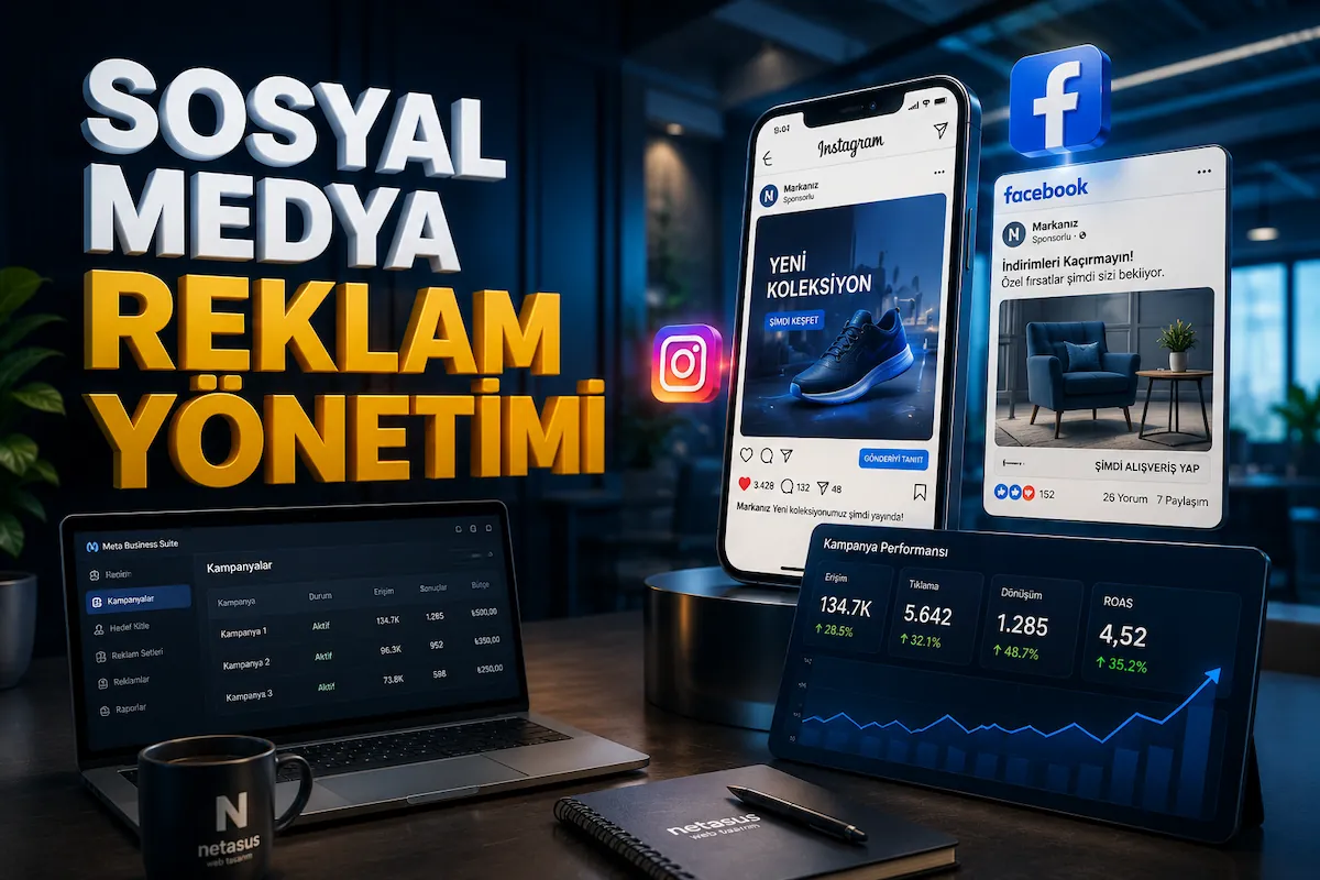 Sosyal medya reklam yönetimi hizmeti
