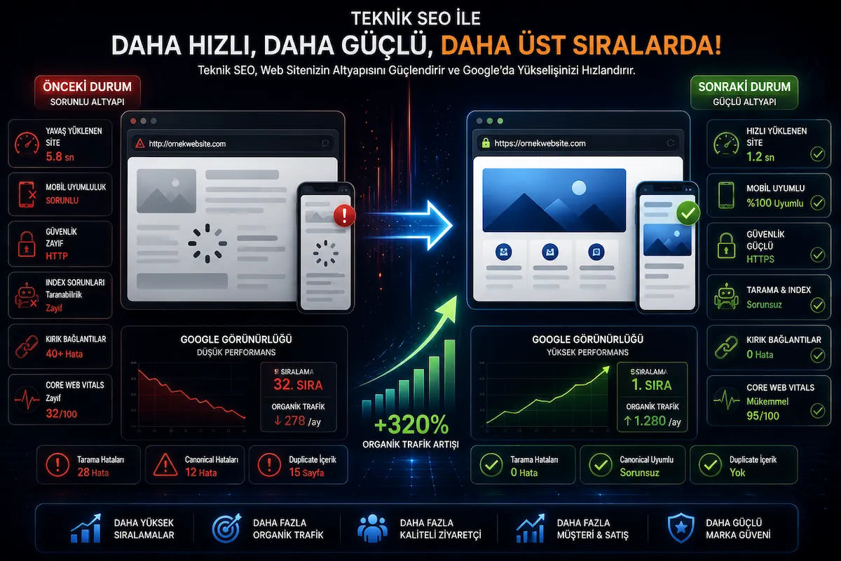 Neden teknik SEO hizmeti almalısınız