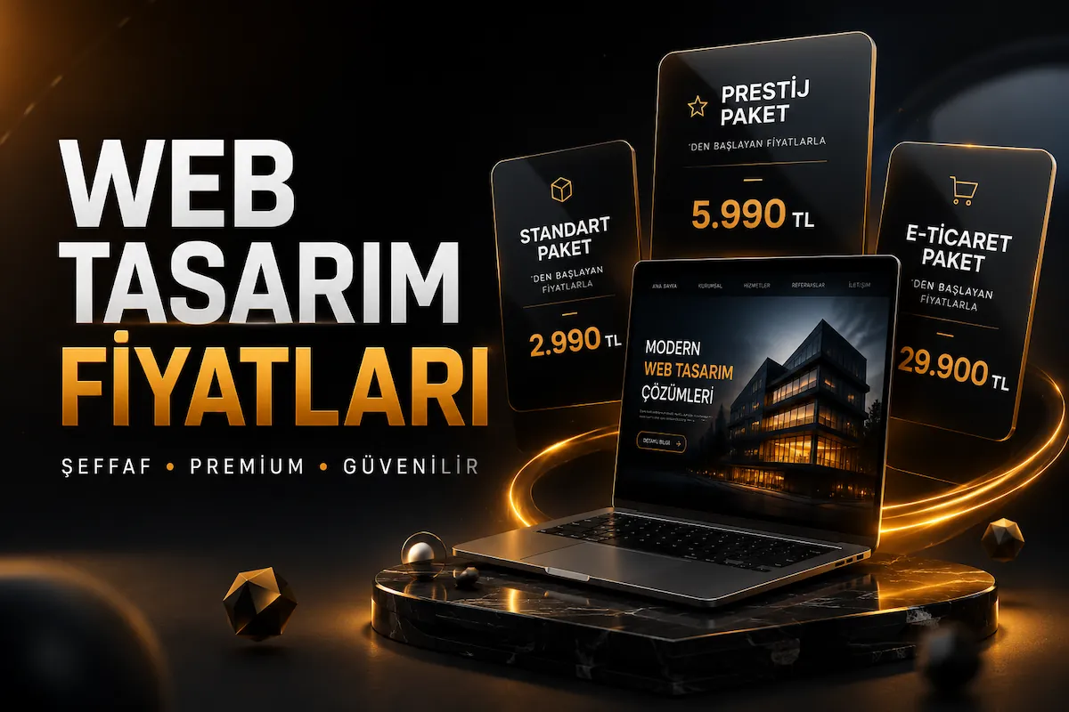 Web tasarım fiyatları profesyonel web sitesi fiyat rehberi