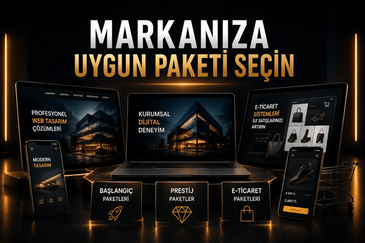 Markanıza uygun web tasarım paketleri