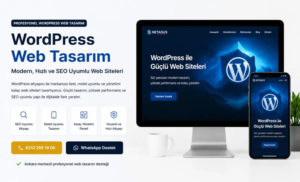 WordPress web tasarım hizmeti