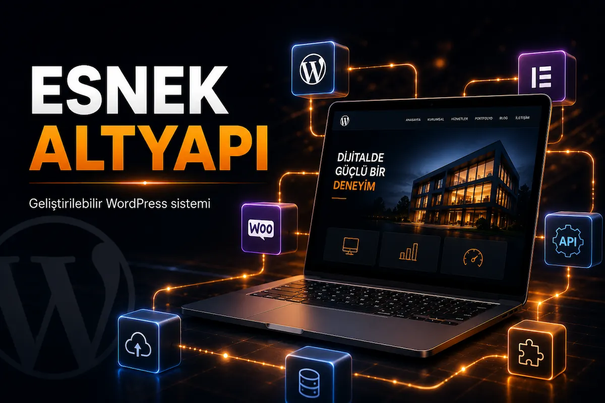 Esnek geliştirilebilir WordPress altyapısı