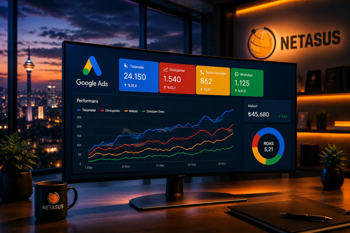 Etimesgut Google Ads yönetimi reklam performans analizi