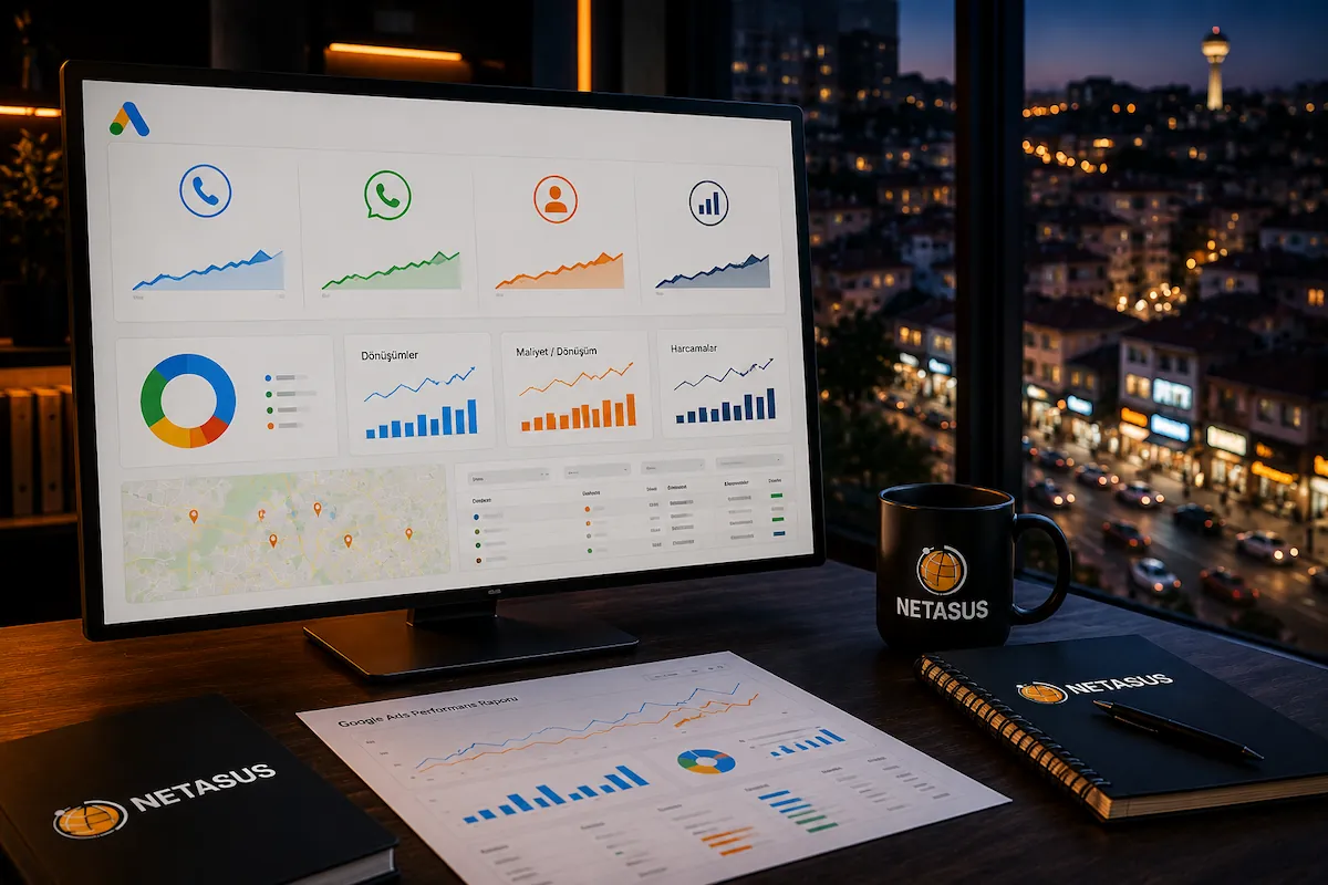 Keçiören Google Ads raporlama ve dönüşüm optimizasyonu