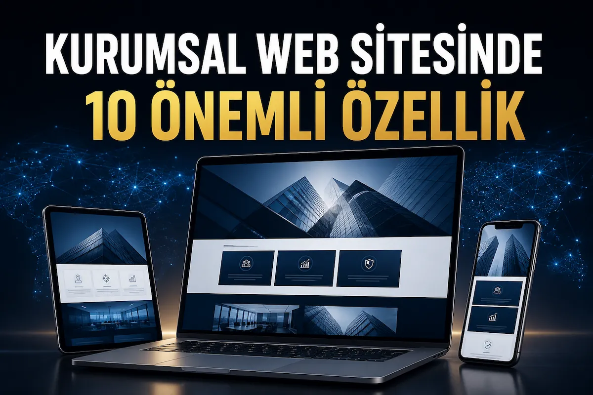 Kurumsal Web Sitesinde Olması Gereken 10 Özellik