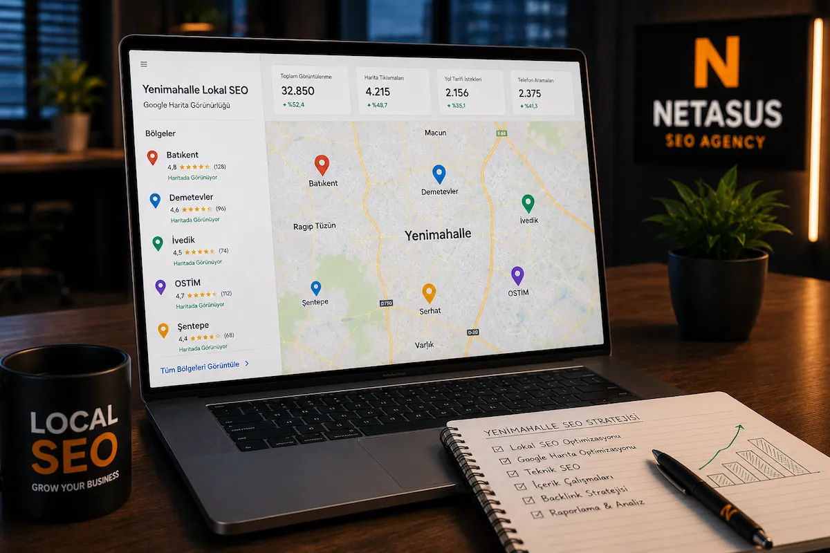 Yenimahalle lokal SEO ve Google Harita optimizasyonu